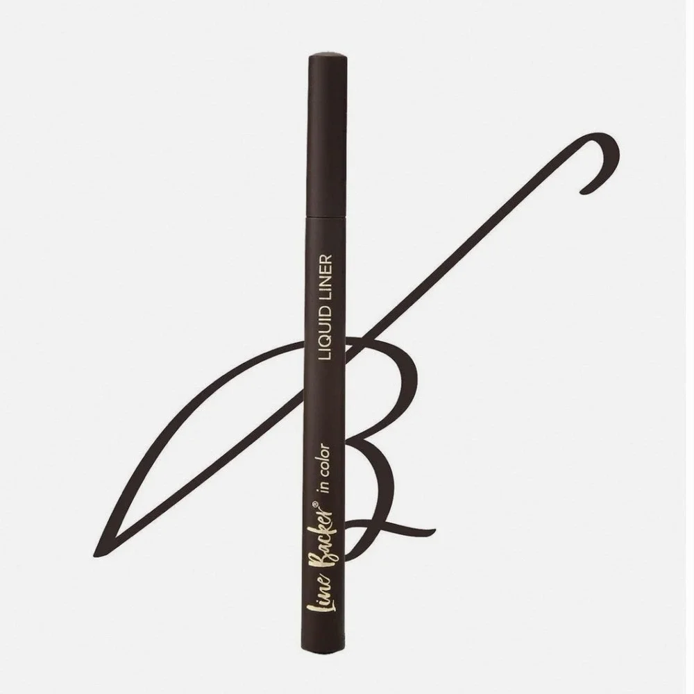 Belle Beauty Line Backer Waterproof Liquid Eyeliner‎ Pen 24hr Wear Deep Brown
